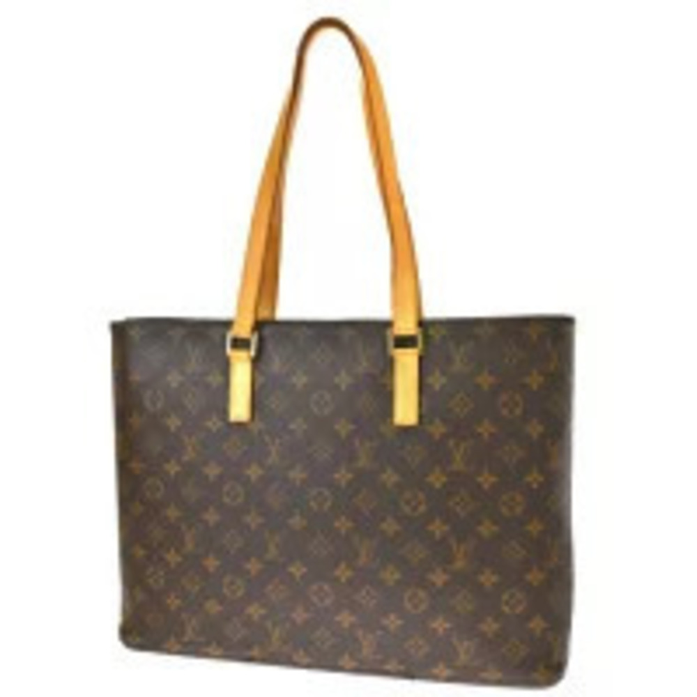Louis Vuitton Luco Tote Bag Shoulder Monogram Leather
